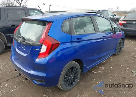 2018 Honda Fit Sport из США, поврежденный, VIN 3HGGK5H62JM730703